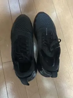ナイキ ランニングシューズ ブラック　24.0