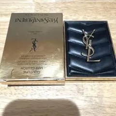 (2回のみ使用美品)クチュール　ミニ　クラッチ　300 イブサンローラン