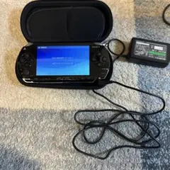 SONY PSP-1000 本体 ブラック 専用ケース・ACアダプター付