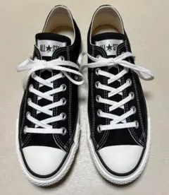 コンバース　日本製　オールスター J　ブラック　OX　25.5cm