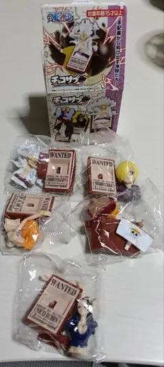 チョコサプライズ　6体 ワンピース フィギュアセット