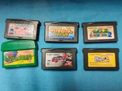 ゲームボーイアドバンス ソフト 6本セット