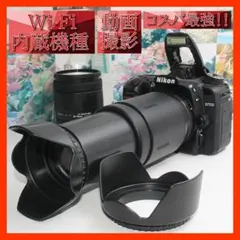 ✨Wi-Fi内蔵の本格派一眼レフ✨Nikon D7500 トリプルレンズセット