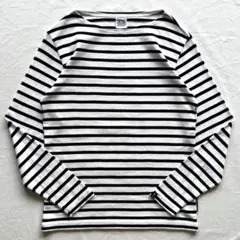 LOOPWHEELER ボーダー　長袖　L 2026年最新】LOOPWHEELER 柄・デザイン：ボーダー メンズ 七分・長袖