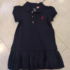 ラルフローレン　ワンピース　80センチ　紺色