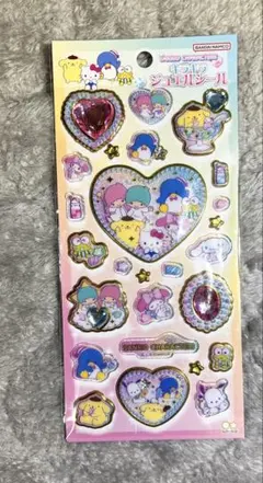 ★24時間以内発送 キラキラジュエルシール サンリオキャラクターズ★