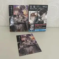 文豪ストレイドッグスセット BEAST 探偵社設立秘話小説 イラストカード付き