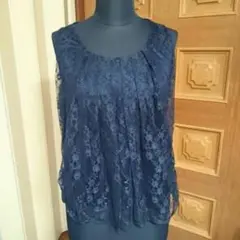 ☆ナイスクラップ☆ 総レースタンクトップ