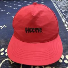 HECTIC キャップ レッド スナップバック　裏原　90'sのサムネイル