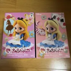 Qposket SUGIRLY アリス　全2種セット　ディズニー　フィギュアのサムネイル