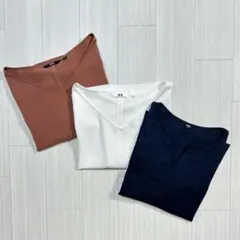 UNIQLO　ユニクロ　トップス　Tシャツ　3点セット　レディース