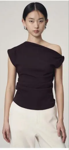 新品タグ付き　venica Twist drape tops 予約販売＞Twist drape tops – Venica