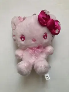 サンリオ ハローキティ うさぎ マスコット ぬいぐるみ ピンク