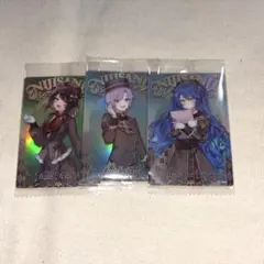 にじさんじウエハース2 戌亥とこ 夕陽リリ 天宮こころ