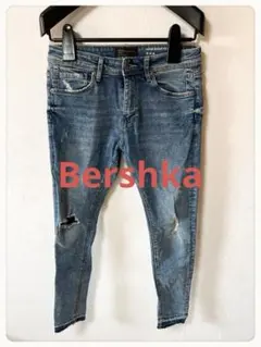 ☘️P1☘Bershka ストレッチ スキニーデニム 38