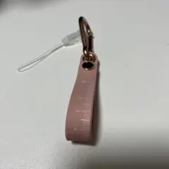 定規付き ストラップ キーホルダー ピンク ナース向き