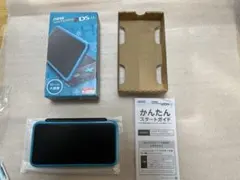 newニンテンドー２DSLLブラック×ターコイズ③
