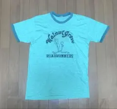 ヴィンテージ 70s ロードランナー Tシャツ 霜降り リンガー 当時物
