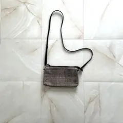 JOURNAL STANDARD チェック柄切替 2WAYショルダーバッグのサムネイル