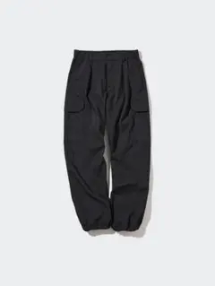 UNIQLO ユニクロ イージーカーゴパンツ ブラック 黒 L 468583