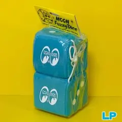 MOONEYES ムーンアイズ ファジー ダイス カー用品 ブルー No.LPのサムネイル