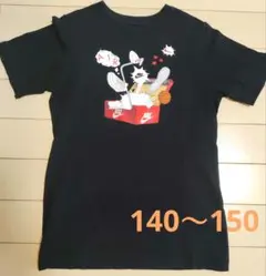 NIKE キッズ Tシャツ ブラック Lサイズのサムネイル