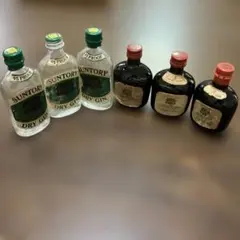 サントリーオールド　ミニボトル　ミニチュアボトル　3本セット　オマケ付のサムネイル