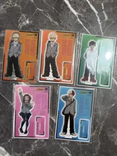 くら寿司　僕のヒーローアカデミア　アクリルスタンド　新品4体セット＋おまけ爆豪