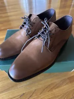 ブラウンドレスシューズ レースアップ