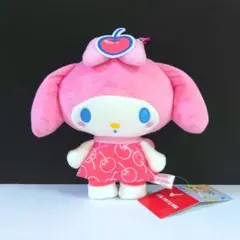 マイメロ フルーツポンチ柄がま口ポーチ【未使用＊タグ付】