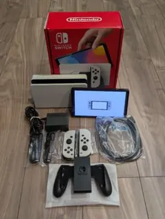 【極美品】Nintendo Switch 有機ELモデル ホワイト 完品