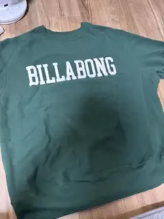 BILLABONG グリーン スウェット