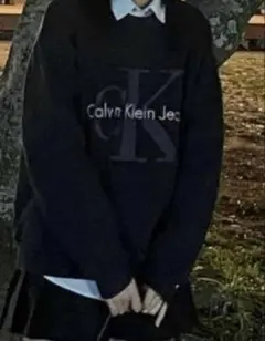 Calvin Klein Jeans ブラック スウェット