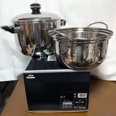 オブジェ　OJ-7シチューポット★22cm＋穴明き内鍋のサムネイル