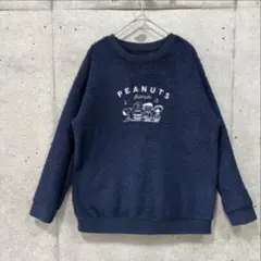 UNIQLO スヌーピー　PEANUTS フリース トレーナー Mサイズ