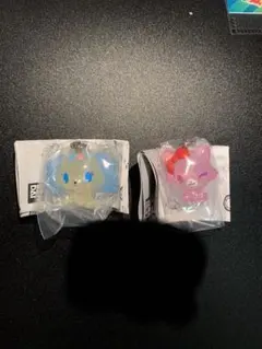 ジュエルペット　めじるしチャーム　 サフィー&ガーネットセット