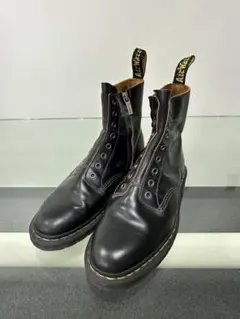 Dr. Martens ブラックレザーブーツ 8ホール 27cm