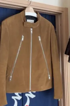Maison Margiela スエード ハの字ライダース　46サイズのサムネイル