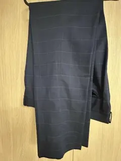 メンズ　スラックス　ネイビー