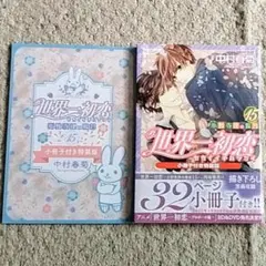 世界一初恋 21巻 小冊子付き特装版 中村春菊 - メルカリ