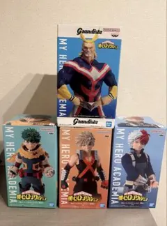 僕のヒーローアカデミア フィギュア 4種セット 送料込み（出品者負担