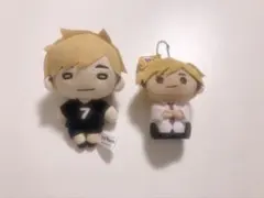 ハイキュー 宮侑 ぬいぐるみストラップ 2つセット