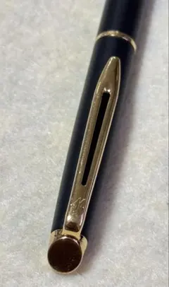 WATERMAN 万年筆 ブラック ゴールドカラー - メルカリ