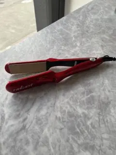radiant シルクフライアイロン 28mm/35mm レッド