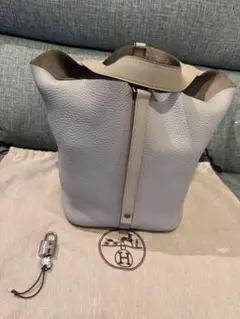 美品】HERMESピコタンロックMM 22ブルーペール Y刻印 - メルカリ