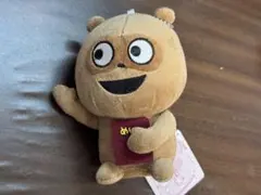 カバンにつけられるぬいぐるみ　純喫茶まめもやし　たぬき にしむらゆうじ