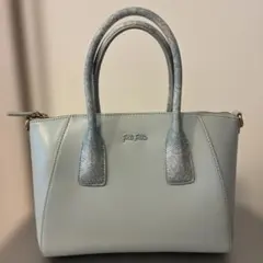 ◆Folli Follie ハンドバッグ ライトブルー◆のサムネイル