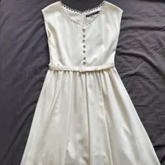 フィント♡ ループピコレースフレンチスリーブワンピ