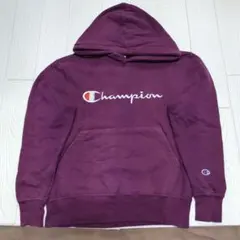 Champion チャンピオンパープル フード付きパーカー