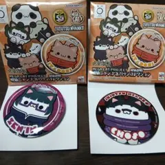 呪術廻戦 脹相 禪院真希 MEGA CAT PROJECT 呪術ニャンコ缶バッジ